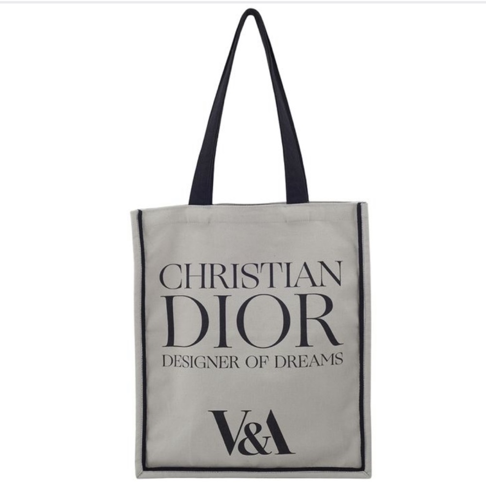 Christian Dior V&A exhibition tote